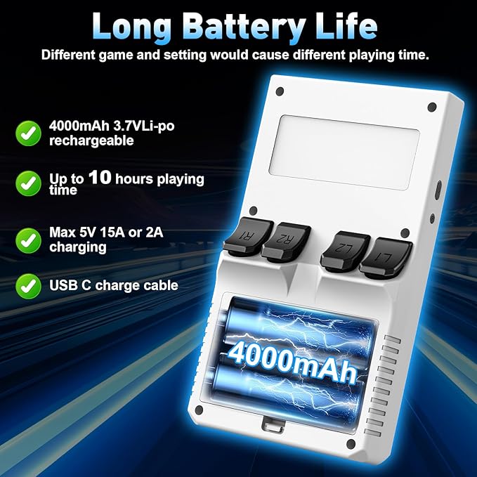 V40 Max Handheld Arcade Handheld Gaming Console 256GB - Image 2
