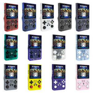 R36MAX Retro Handheld Game Console 64GB