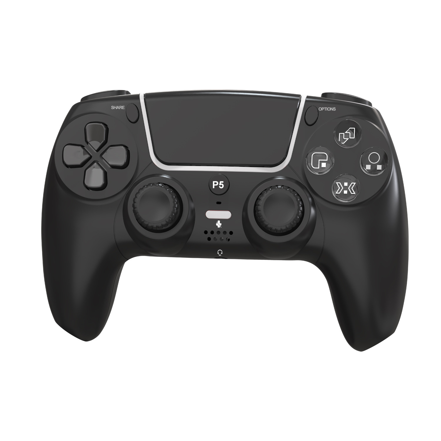 PS5 Wireless Controller for PS5/PC with RGB Light, Vibration, Gyro & Mic - Image 2