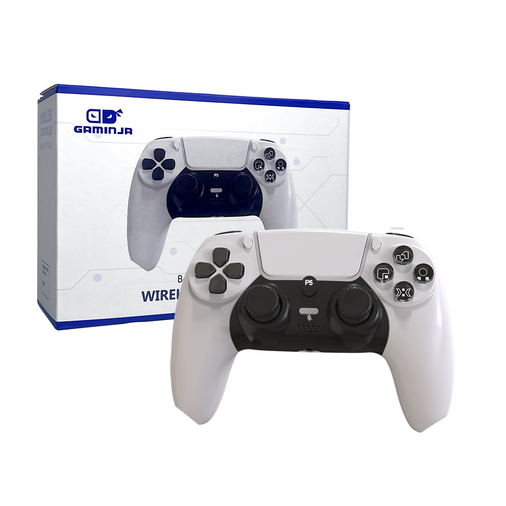 PS5 Wireless Controller for PS5/PC with RGB Light, Vibration, Gyro & Mic - Image 4