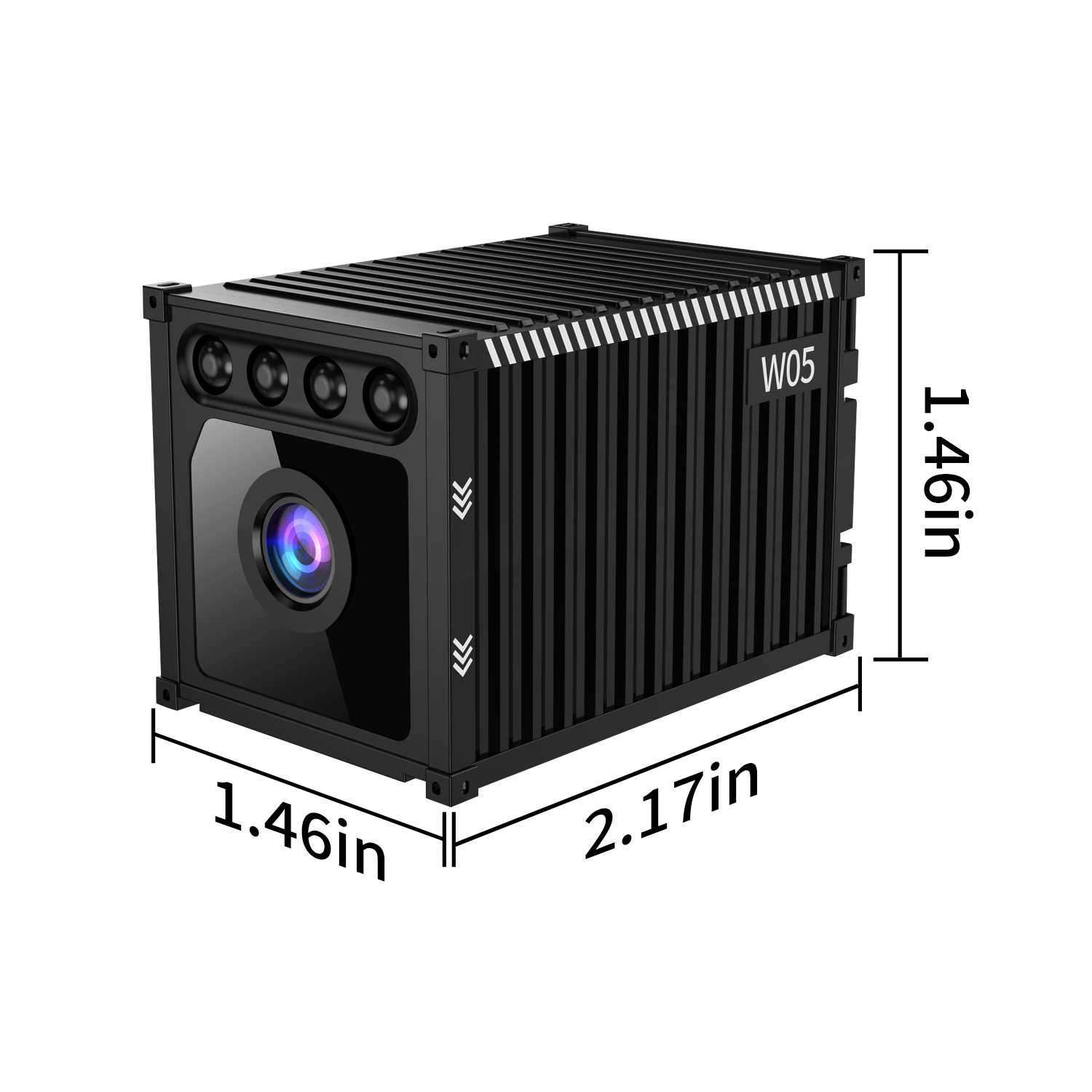 W05 1080P MINI WIFI INDOOR SECURITY CAMERA WITH NIGHT VISION - Image 4