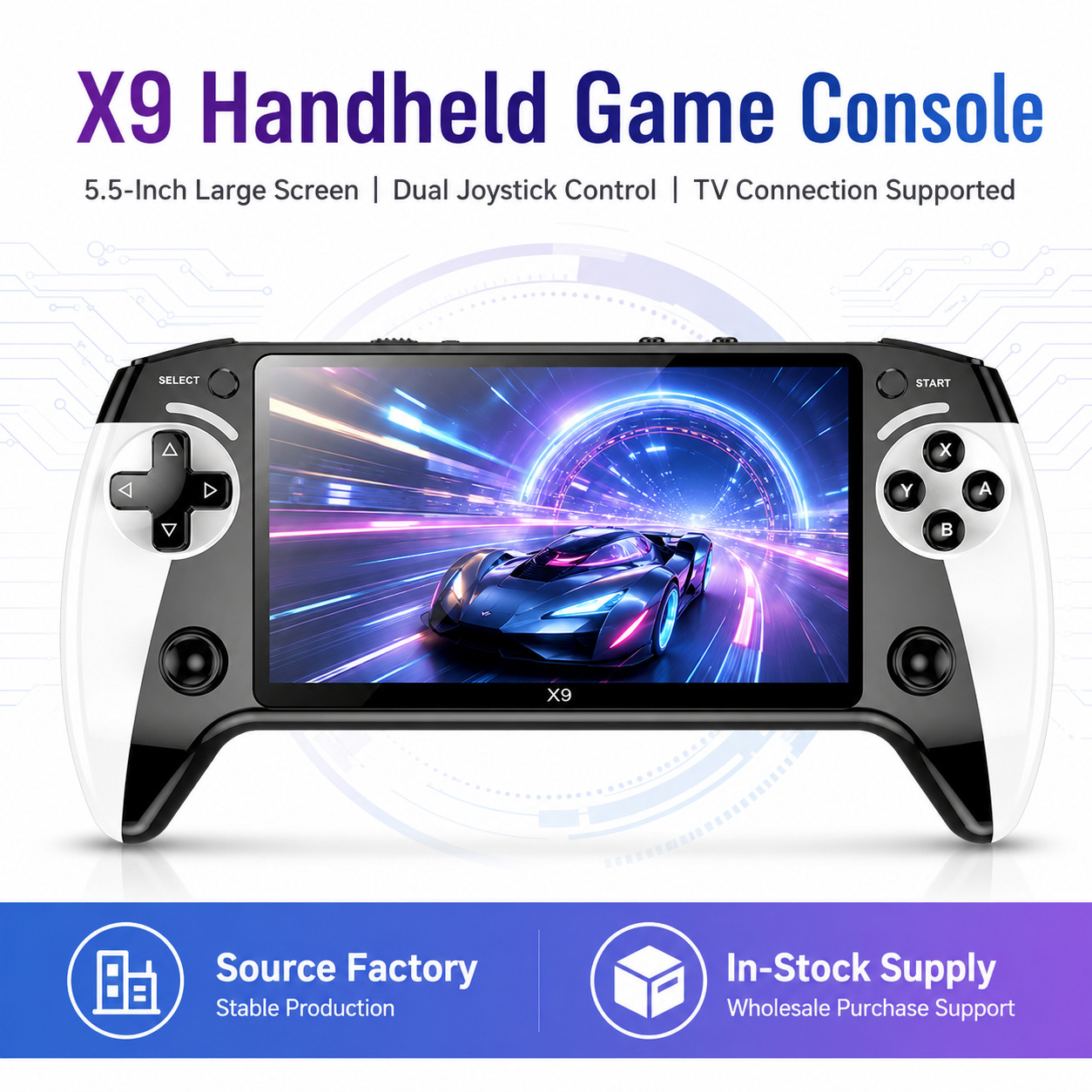 X9 Retro Handheld Game Console - Image 5