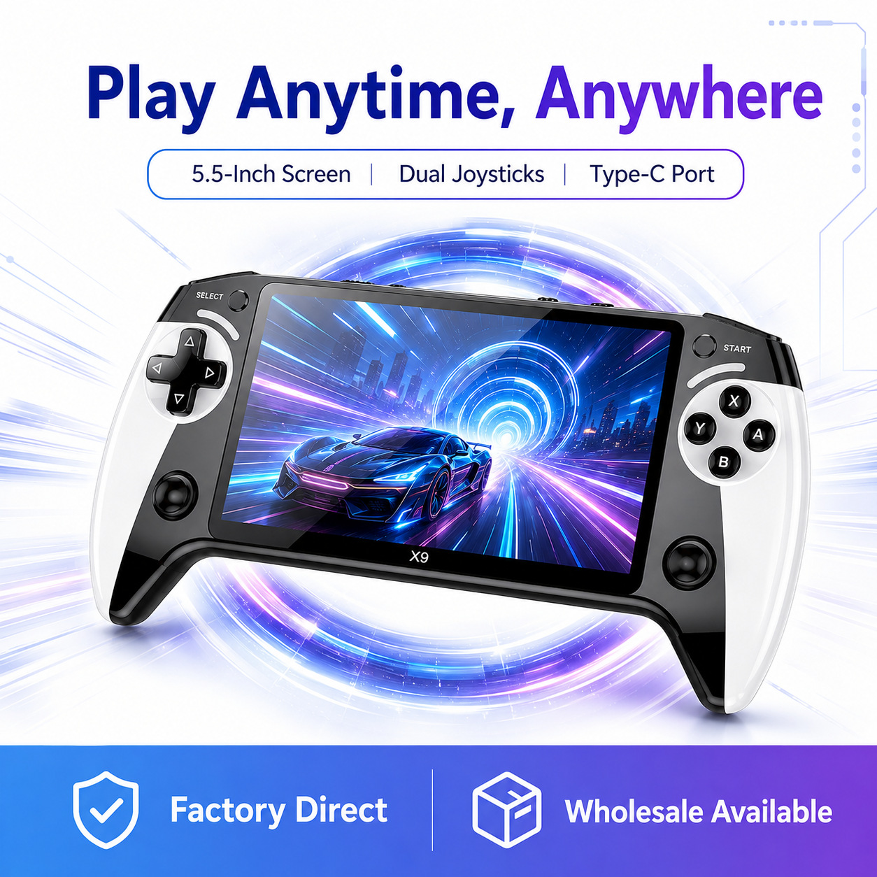 X9 Retro Handheld Game Console - Image 8